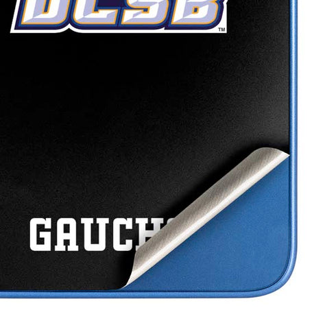 University of California-Santa Barbara UCSB Gauchos Black Moto G Play 4G (2024) Skin