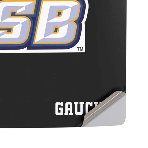 University of California-Santa Barbara UCSB Gauchos Black PS5 Pro Disk Console Skin