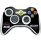 University of California-Santa Barbara UCSB Gauchos Black Xbox 360 Wireless Controller Skin