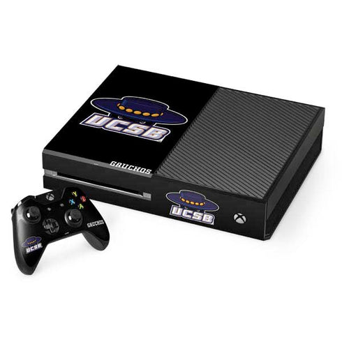 University of California-Santa Barbara UCSB Gauchos Black Xbox One Skins