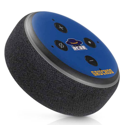 University of California-Santa Barbara UCSB Gauchos Blue Amazon Echo Dot Skin