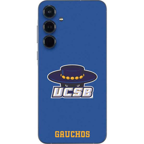 University of California-Santa Barbara UCSB Gauchos Blue Galaxy A55 5G Skin