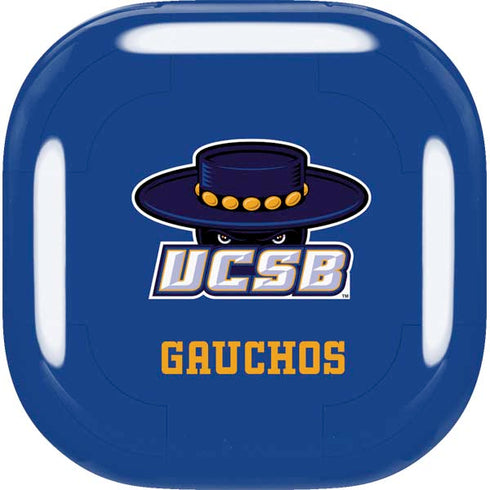 University of California-Santa Barbara UCSB Gauchos Blue Galaxy Buds Live Skin
