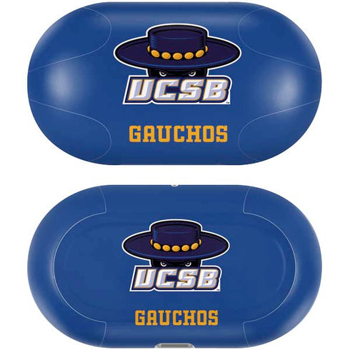 University of California-Santa Barbara UCSB Gauchos Blue Galaxy Buds Plus Skin