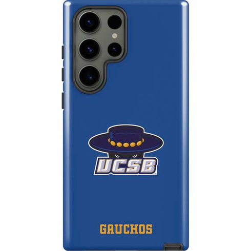 University of California-Santa Barbara UCSB Gauchos Blue Galaxy S23 Ultra Pro Case