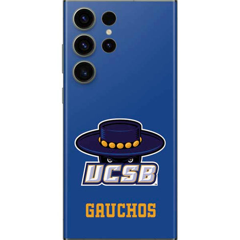 University of California-Santa Barbara UCSB Gauchos Blue Galaxy Skins