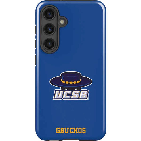 University of California-Santa Barbara UCSB Gauchos Blue Galaxy S25 Impact Case
