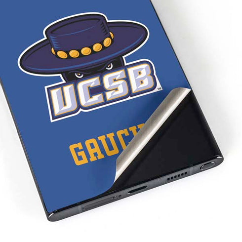 University of California-Santa Barbara UCSB Gauchos Blue Galaxy S24 Ultra Skin
