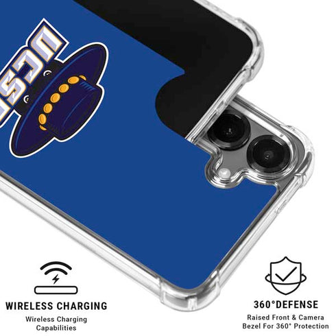 University of California-Santa Barbara UCSB Gauchos Blue Galaxy S26 Clear Case
