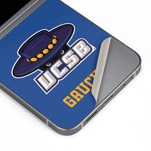 University of California-Santa Barbara UCSB Gauchos Blue Galaxy Z Flip6 Skin