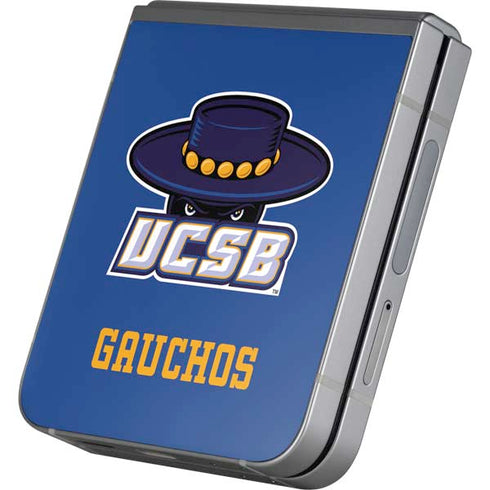 University of California-Santa Barbara UCSB Gauchos Blue Galaxy Z Flip6 Skin