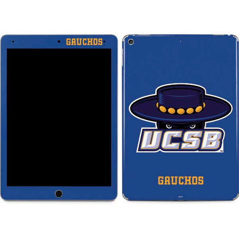University of California-Santa Barbara UCSB Gauchos Blue iPad Skins
