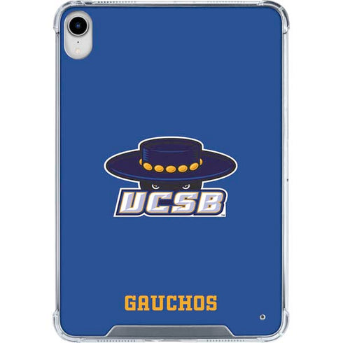 University of California-Santa Barbara UCSB Gauchos Blue iPad 11th Gen (2025) Clear Case