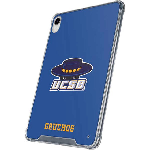 University of California-Santa Barbara UCSB Gauchos Blue iPad 11th Gen (2025) Clear Case