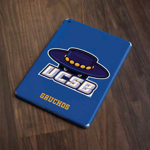 University of California-Santa Barbara UCSB Gauchos Blue Apple iPad Skin