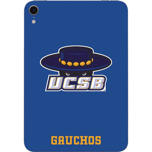 University of California-Santa Barbara UCSB Gauchos Blue Apple iPad Mini Skin