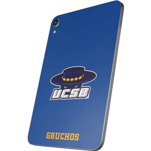 University of California-Santa Barbara UCSB Gauchos Blue Apple iPad Mini Skin