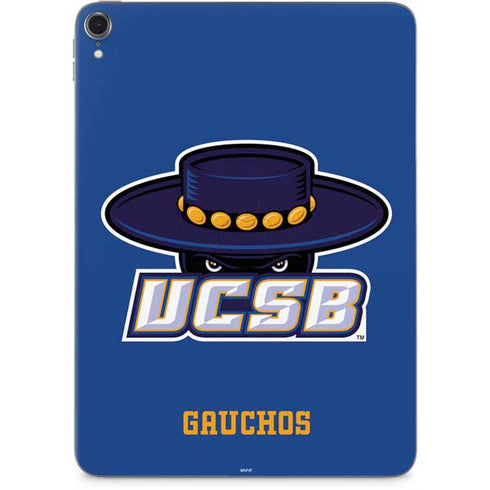 University of California-Santa Barbara UCSB Gauchos Blue Apple iPad Pro Skin