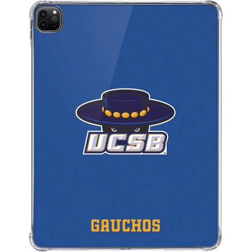 University of California-Santa Barbara UCSB Gauchos Blue iPad Pro 11in (2024) Clear Case