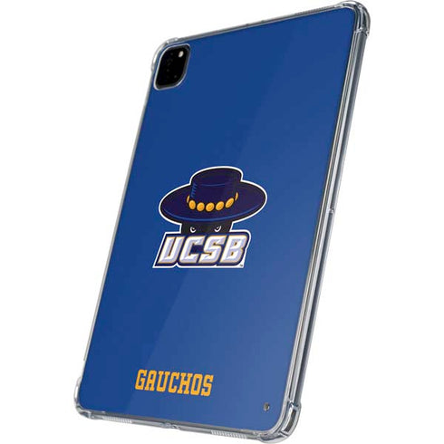 University of California-Santa Barbara UCSB Gauchos Blue iPad Pro 11in (2024) Clear Case