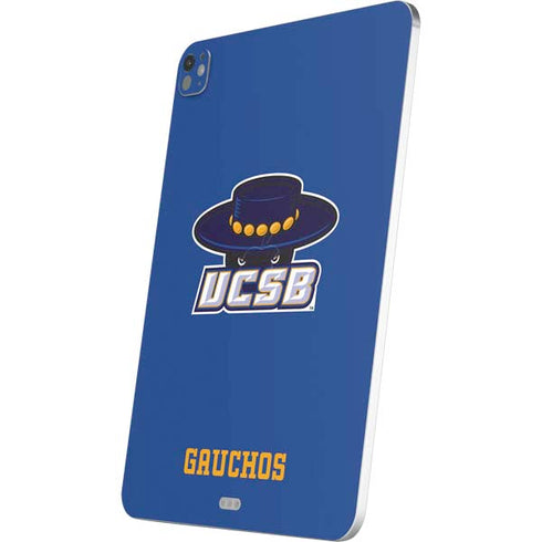 University of California-Santa Barbara UCSB Gauchos Blue iPad Pro 13in M4 (2024) Skin