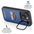 University of California-Santa Barbara UCSB Gauchos Blue iPhone 15 Plus Kickstand Case