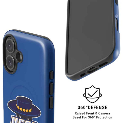 University of California-Santa Barbara UCSB Gauchos Blue iPhone 16 Plus Magsafe Impact Case