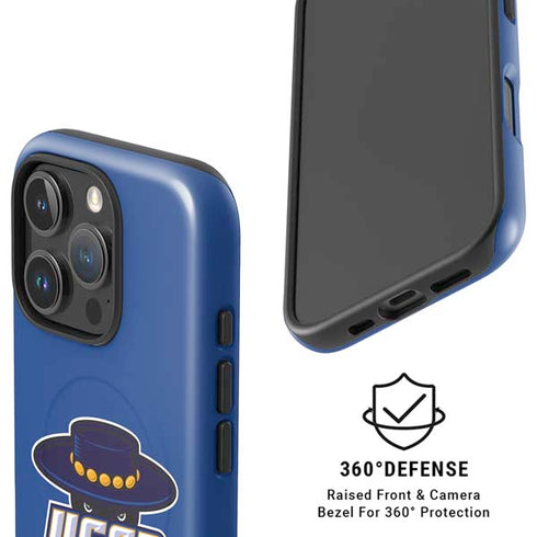 University of California-Santa Barbara UCSB Gauchos Blue iPhone 16 Pro Magsafe Impact Case