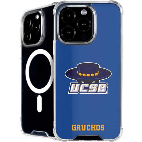 University of California-Santa Barbara UCSB Gauchos Blue iPhone 16 Pro Max MagSafe Case