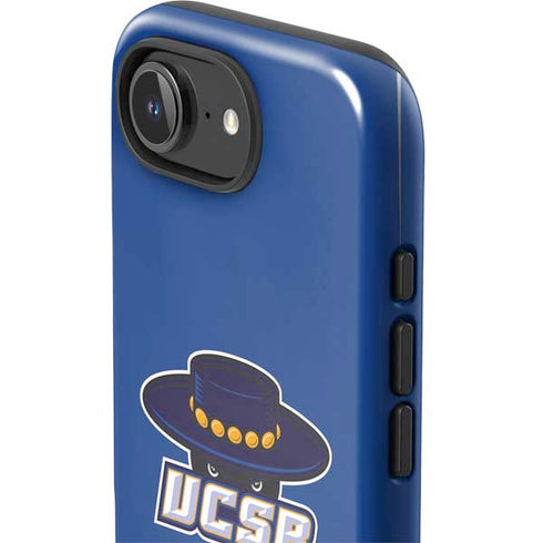 University of California-Santa Barbara UCSB Gauchos Blue iPhone 16e Impact Case