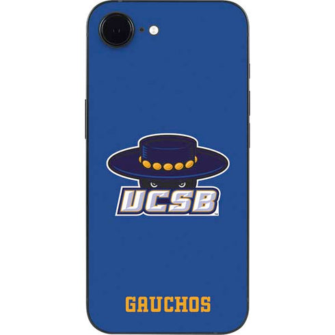University of California-Santa Barbara UCSB Gauchos Blue iPhone 16e Skin