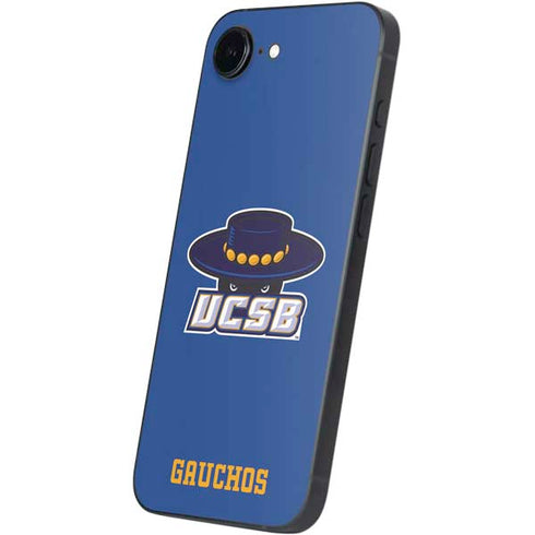 University of California-Santa Barbara UCSB Gauchos Blue iPhone 16e Skin