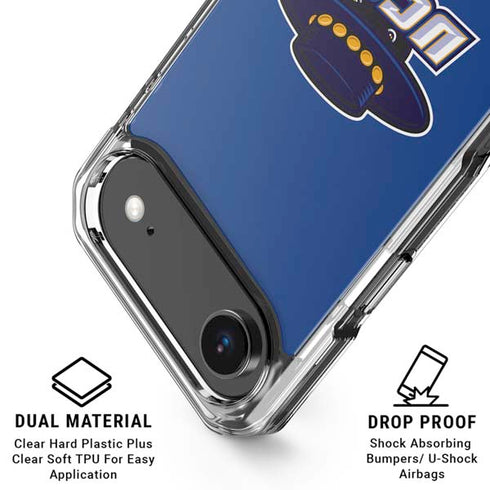 University of California-Santa Barbara UCSB Gauchos Blue iPhone 17 Air Clear Case