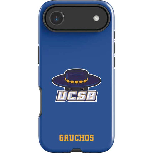 University of California-Santa Barbara UCSB Gauchos Blue iPhone 17 Air Impact Case