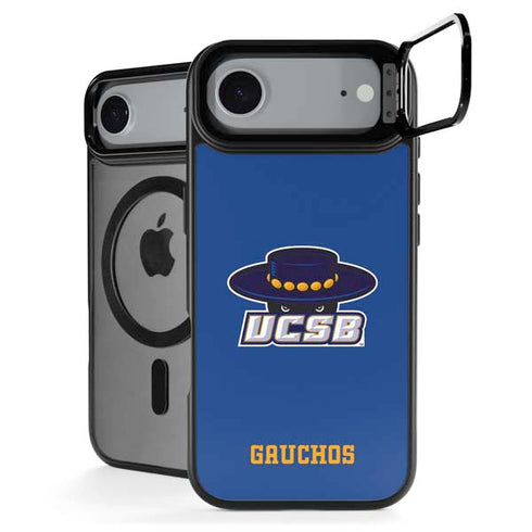 University of California-Santa Barbara UCSB Gauchos Blue iPhone 17 Air Kickstand Case