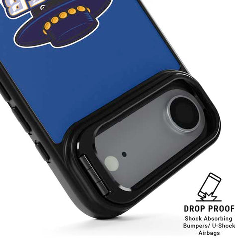 University of California-Santa Barbara UCSB Gauchos Blue iPhone 17 Air Kickstand Case