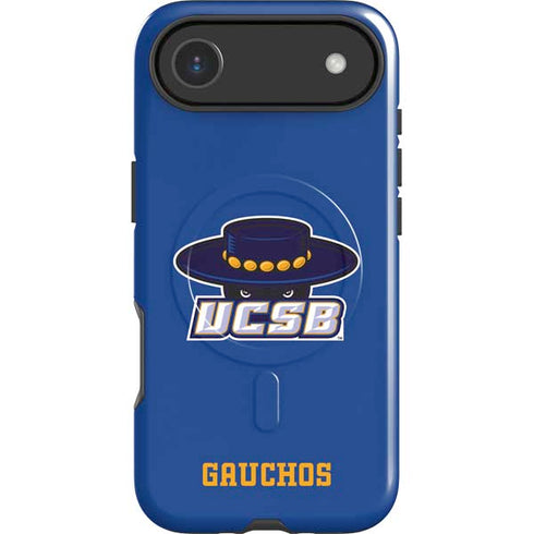 University of California-Santa Barbara UCSB Gauchos Blue iPhone 17 Air Magsafe Impact Case