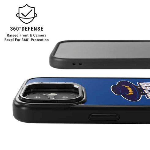 University of California-Santa Barbara UCSB Gauchos Blue iPhone 17 Kickstand Case