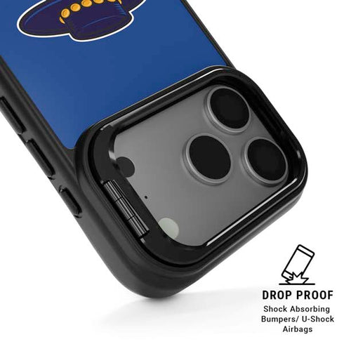 University of California-Santa Barbara UCSB Gauchos Blue iPhone 17 Pro Kickstand Case