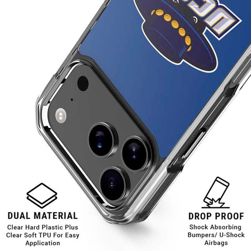 University of California-Santa Barbara UCSB Gauchos Blue iPhone 17 Pro MagSafe Case