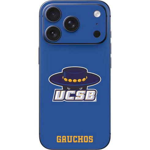 University of California-Santa Barbara UCSB Gauchos Blue iPhone 17 Pro Max Skin