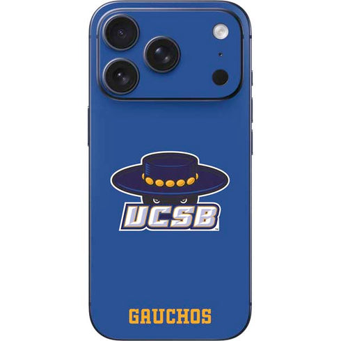 University of California-Santa Barbara UCSB Gauchos Blue iPhone 17 Pro Skin