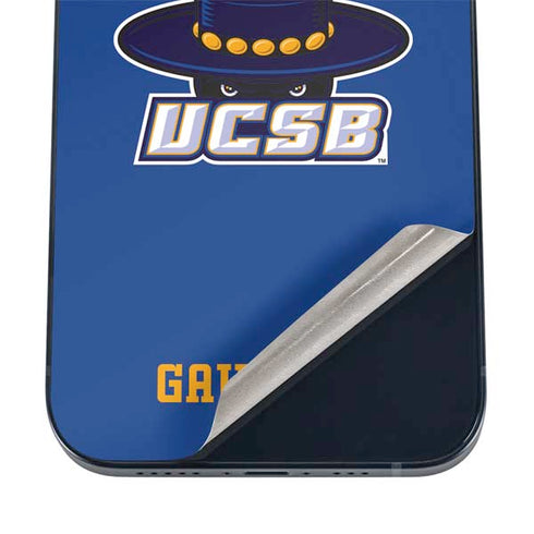 University of California-Santa Barbara UCSB Gauchos Blue iPhone 17 Skin