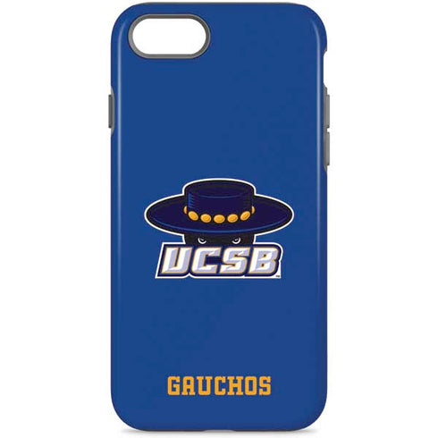University of California-Santa Barbara UCSB Gauchos Blue iPhone Cases