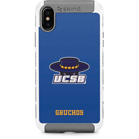 University of California-Santa Barbara UCSB Gauchos Blue iPhone Cases