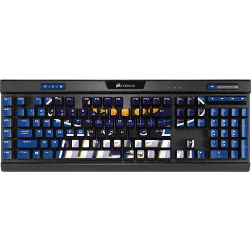 University of California-Santa Barbara UCSB Gauchos Blue K95 RGB PLATINUM Mechanical Gaming Keyboard Skin