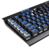 University of California-Santa Barbara UCSB Gauchos Blue K95 RGB PLATINUM Mechanical Gaming Keyboard Skin