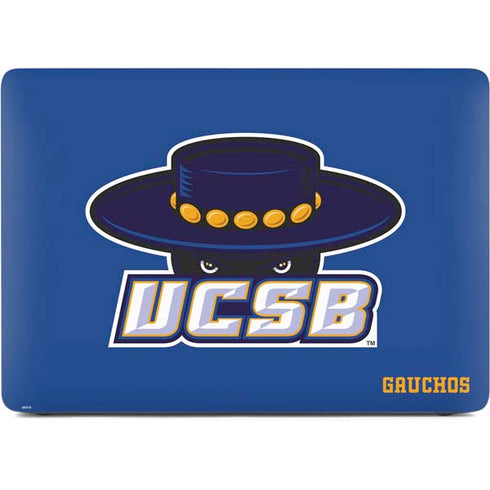 University of California-Santa Barbara UCSB Gauchos Blue Apple MacBook Air Skin
