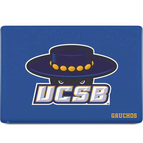 University of California-Santa Barbara UCSB Gauchos Blue MacBook Skins