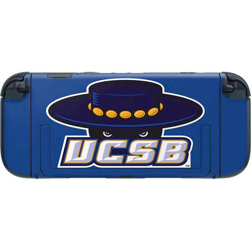 University of California-Santa Barbara UCSB Gauchos Blue Nintendo Switch 2 (2025) with Joy-Con Skin